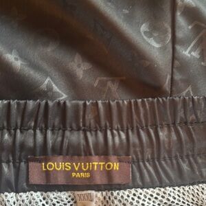 Louis Vuitton Black Monogram Shorts